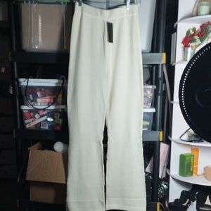 Fashion Nova Off-White Joggers